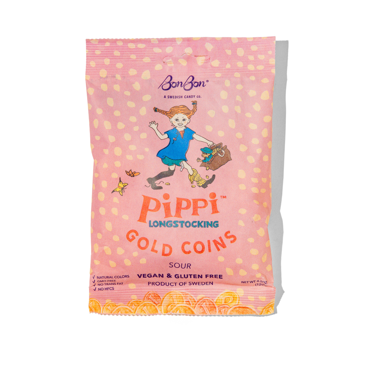 Pippi Longstocking Gold Coins - Swedish Candy