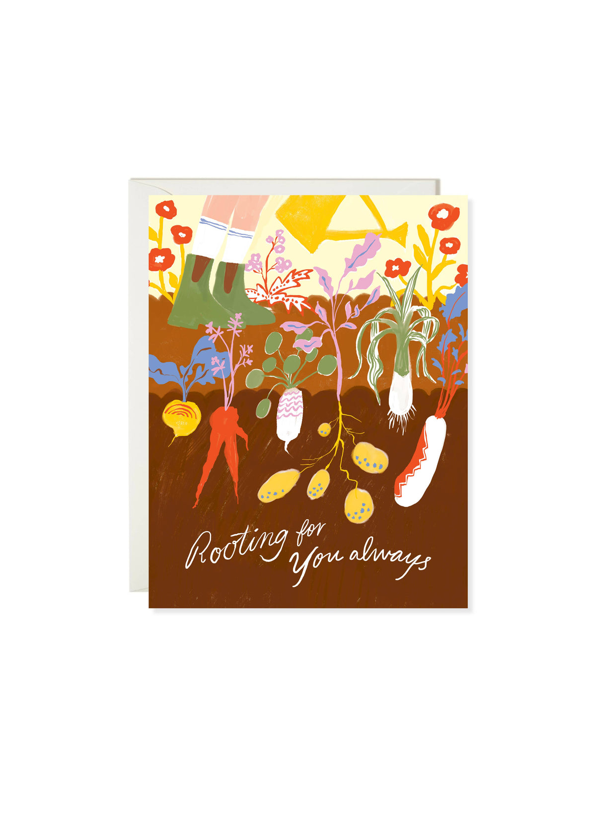 Rooting For You – Garden Encouragement Card