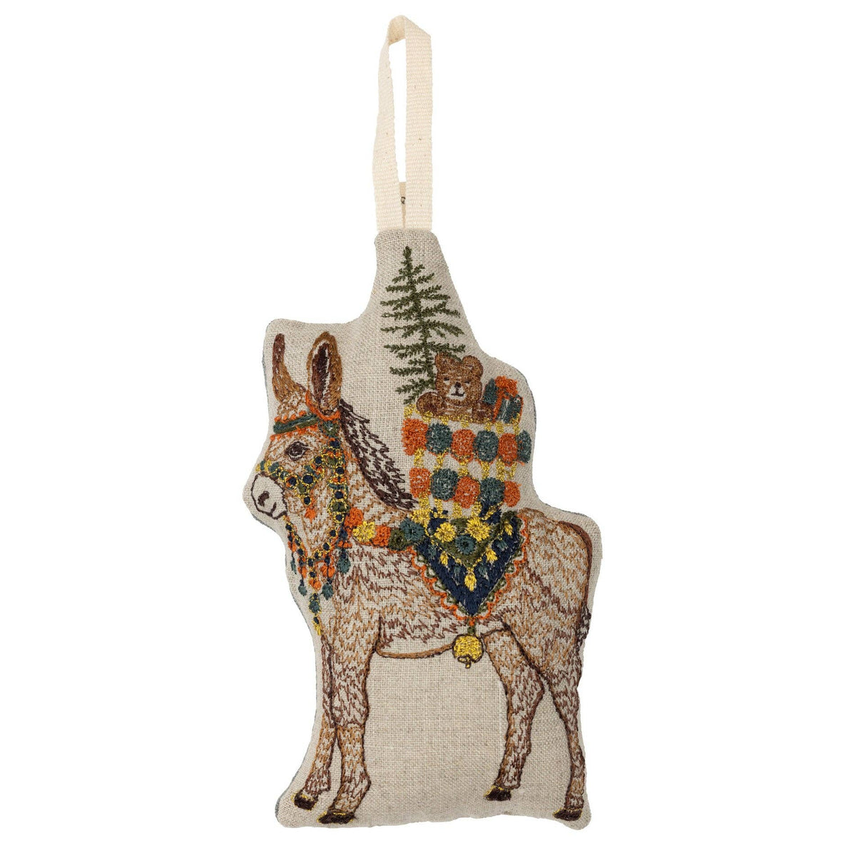 Christmas Donkey Ornament