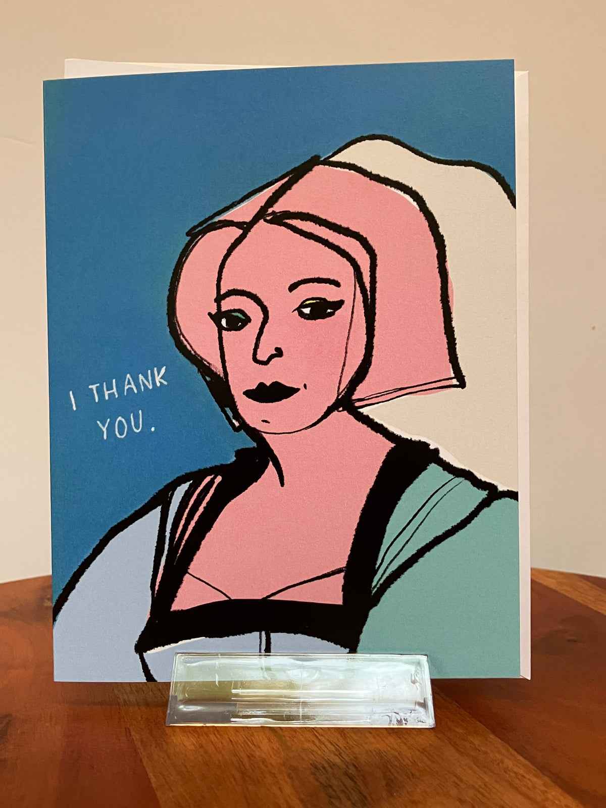 A2 Greeting Card - Tudor I Thank You