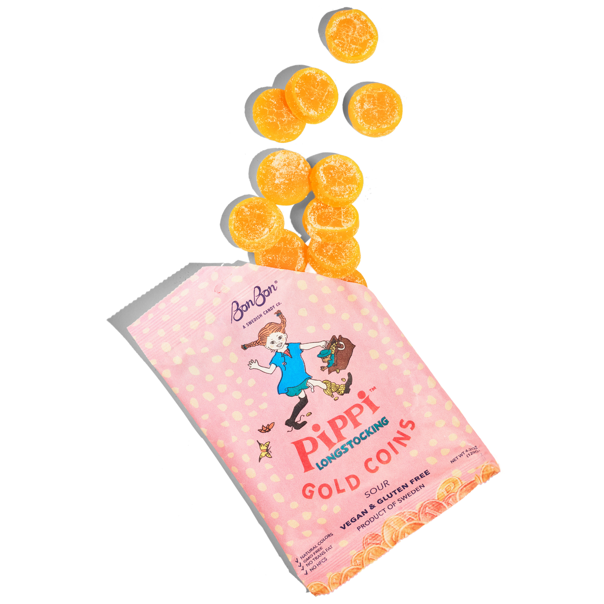 Pippi Longstocking Gold Coins - Swedish Candy