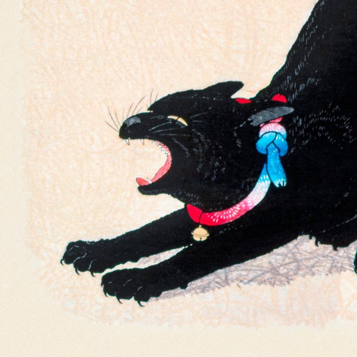 Black Cat by Takahashi Shōtei: 8x10 Inches
