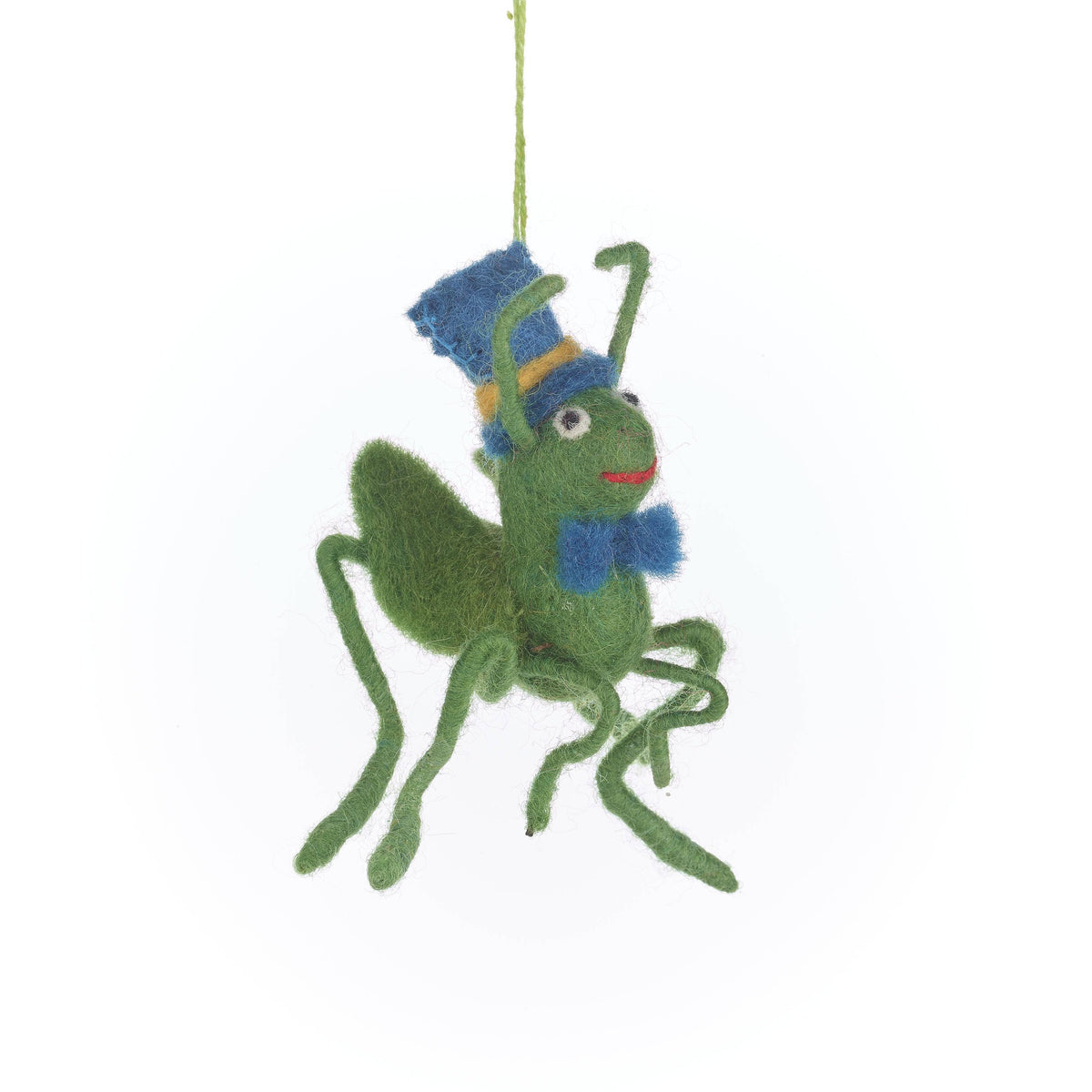 Handmade Felt Jimothy Cricket Hanging Decoration