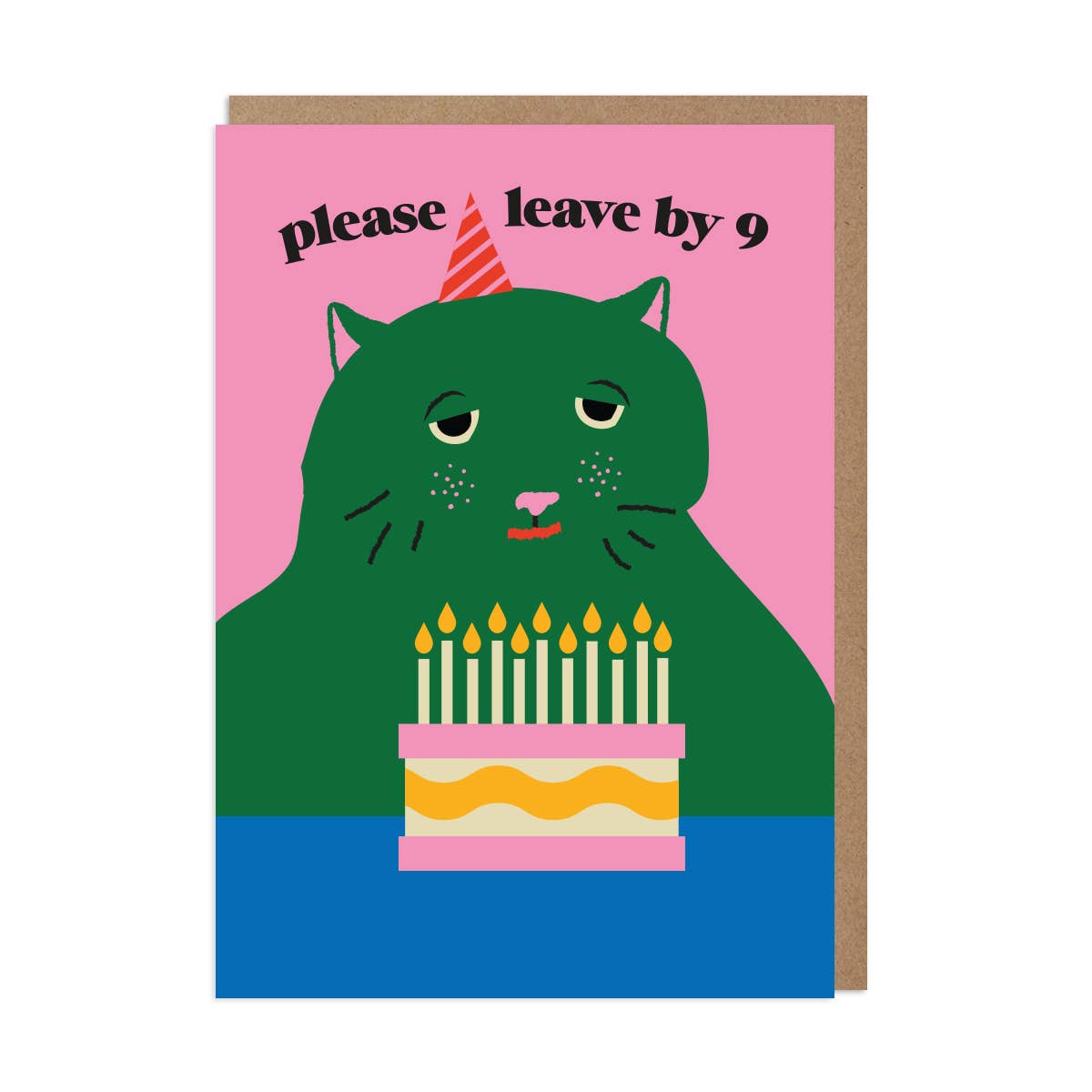 Grumpy Cat Funny Birthday Card: Bio Cello