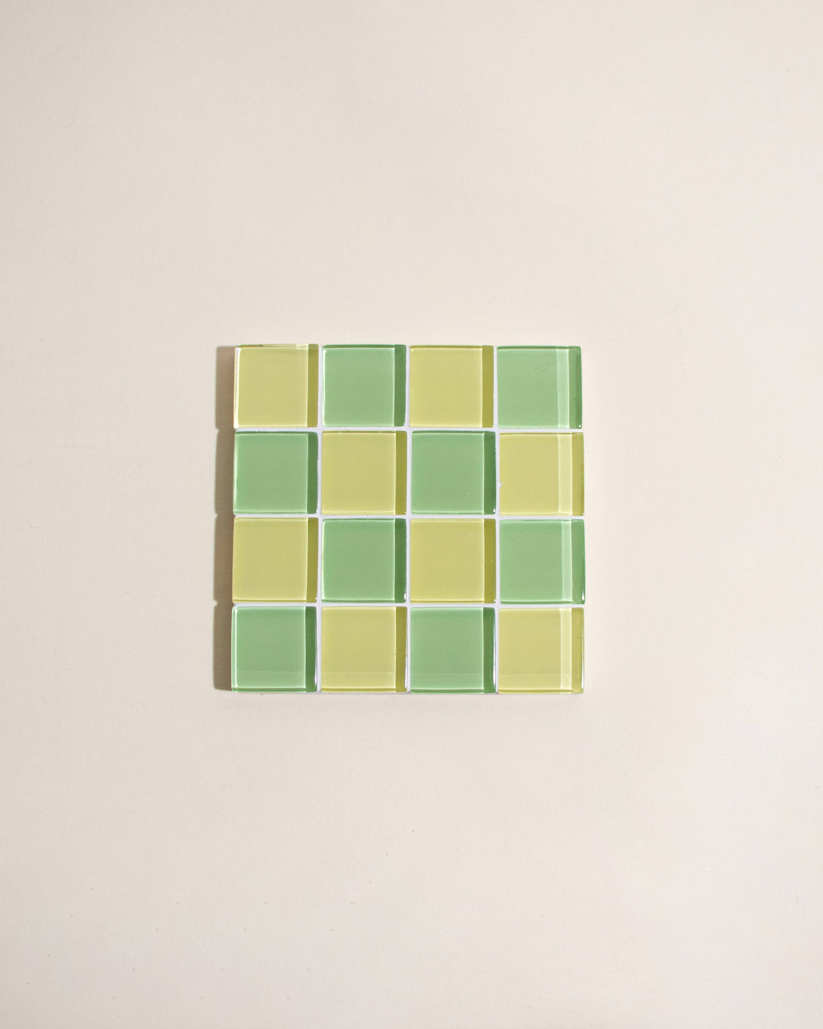 GLASS TILE COASTER - Baby Corn
