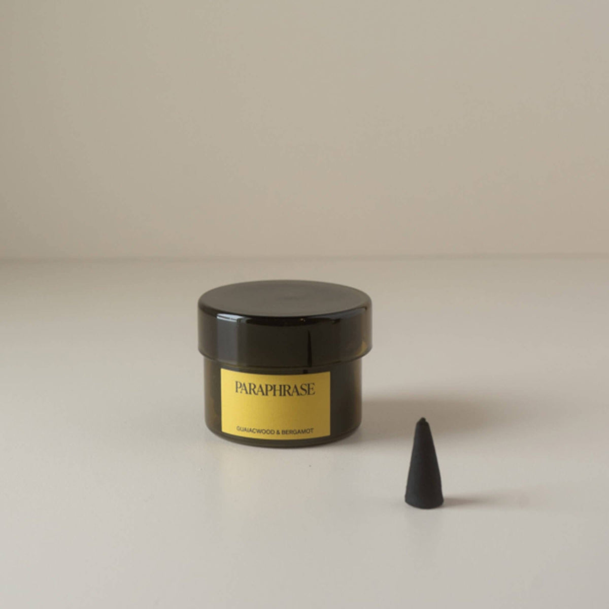 GUAIACWOOD & BERGAMOT INCENSE CONES