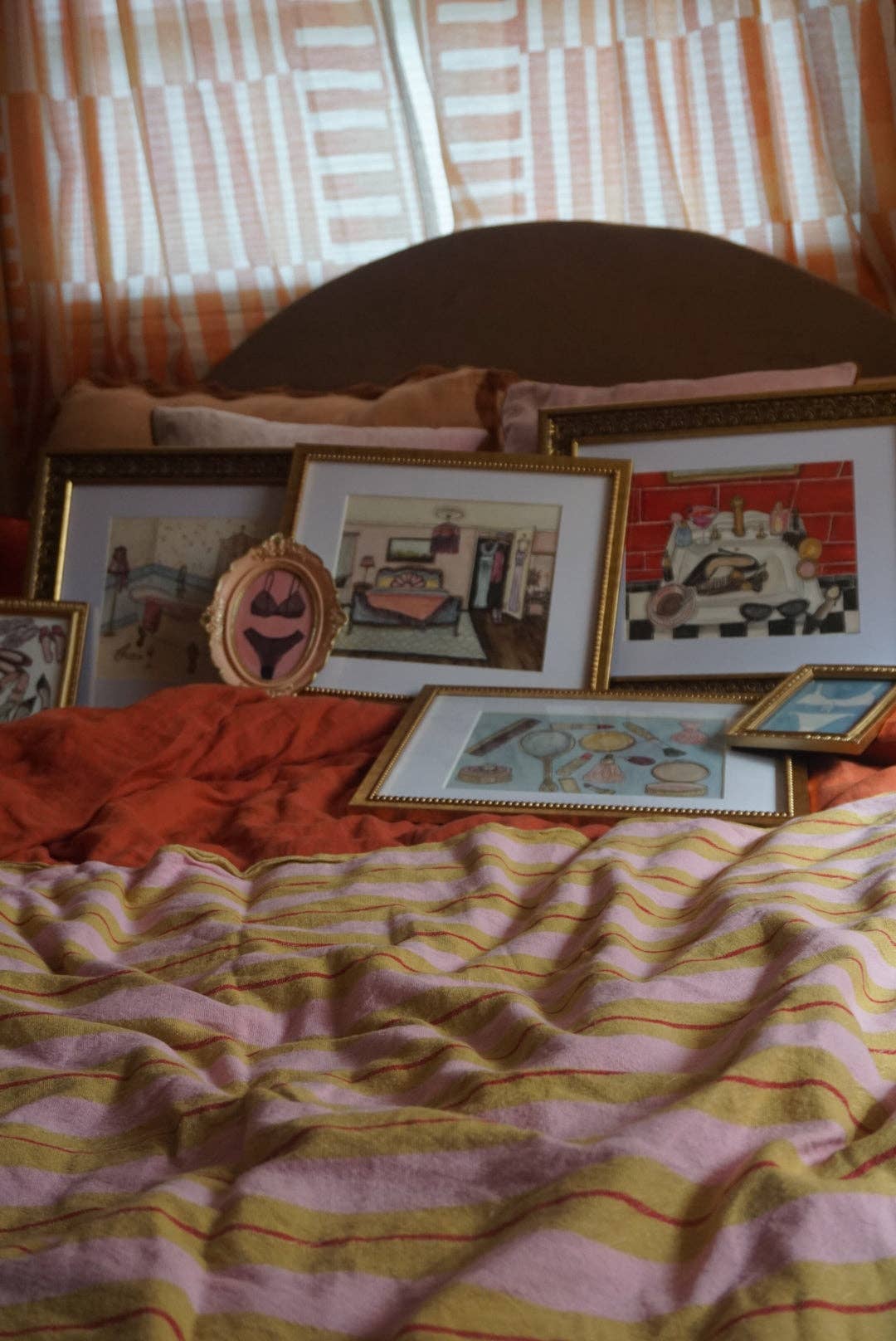 Getting Ready: black and pink Fine Art Print: 8x10