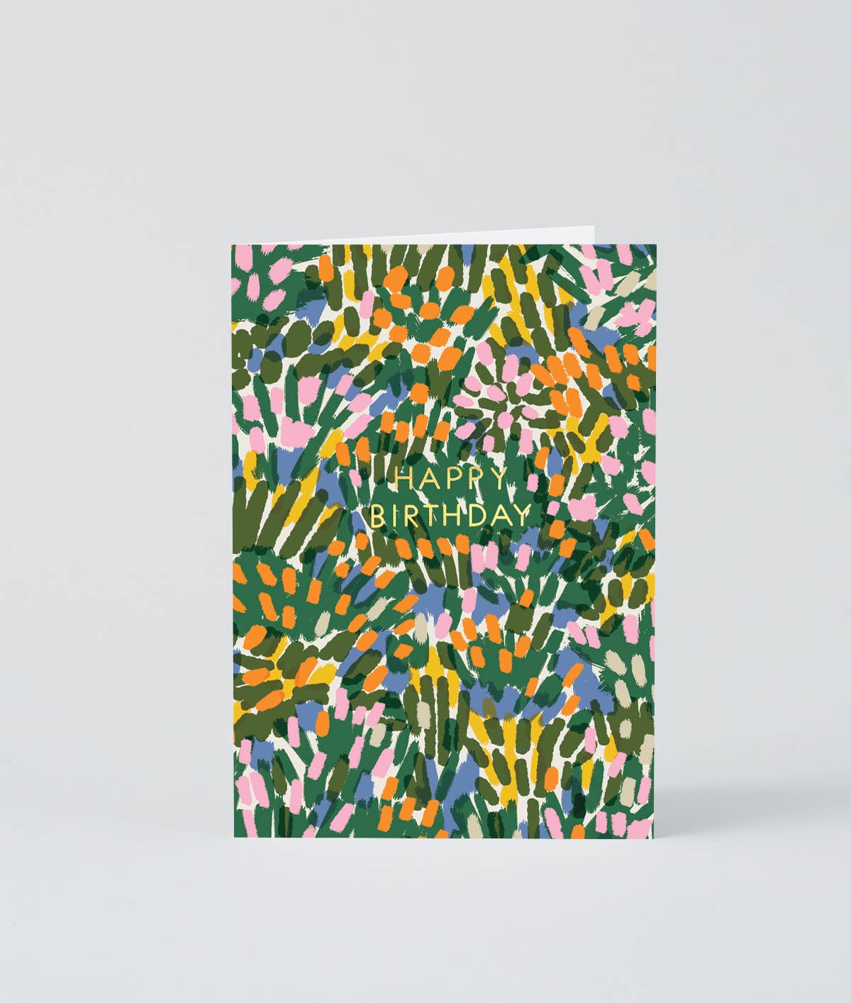 Happy Birthday Meadow&#39; Foiled Greetings Card