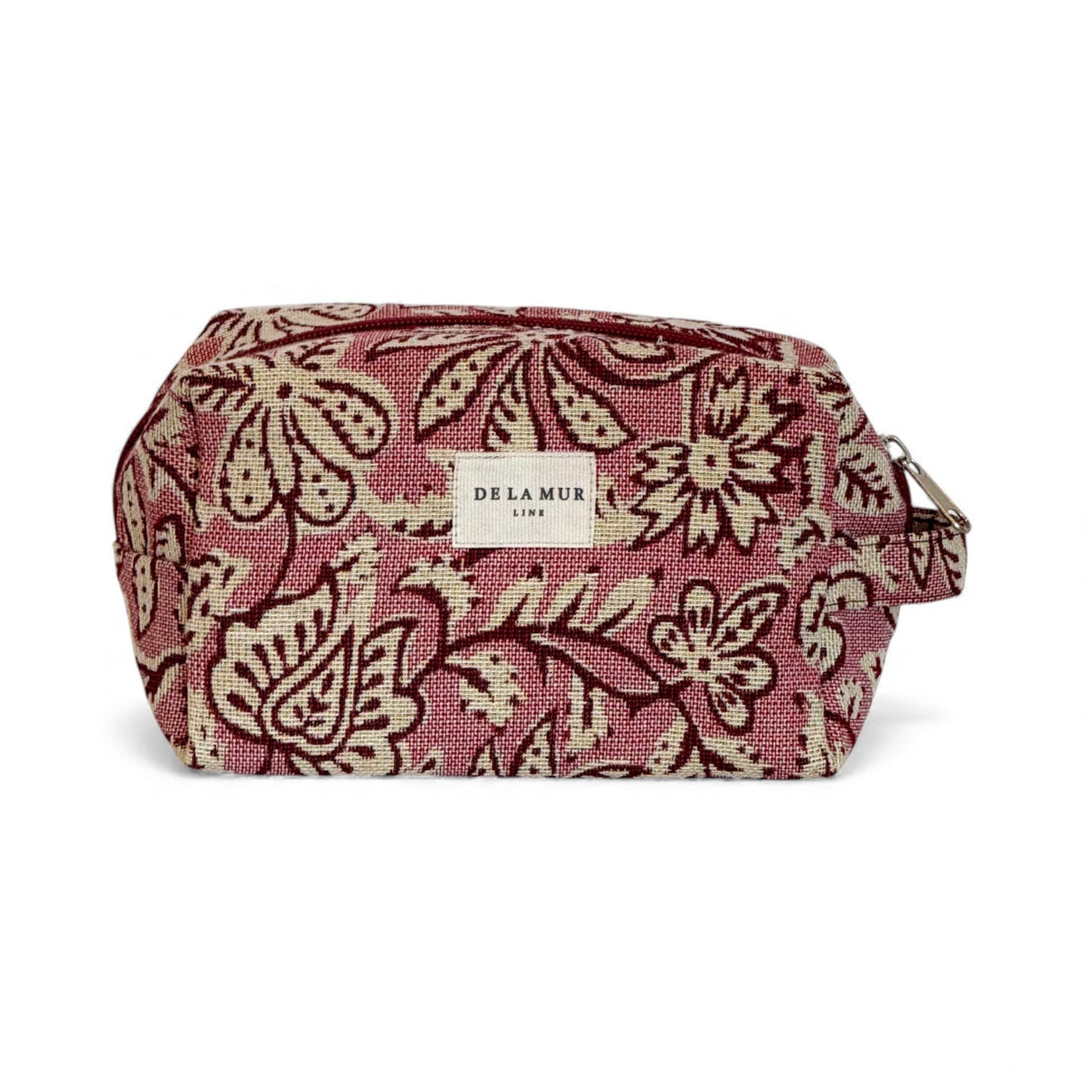 Squared Makeup Bag Camel