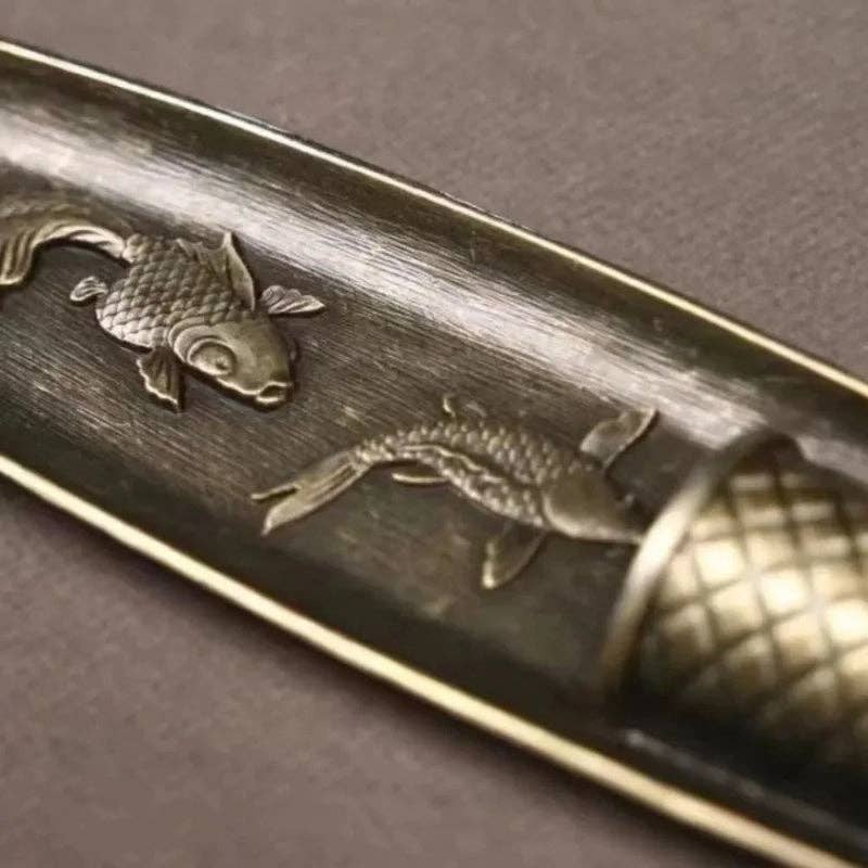 Fishing Incense Burner: Bamboo