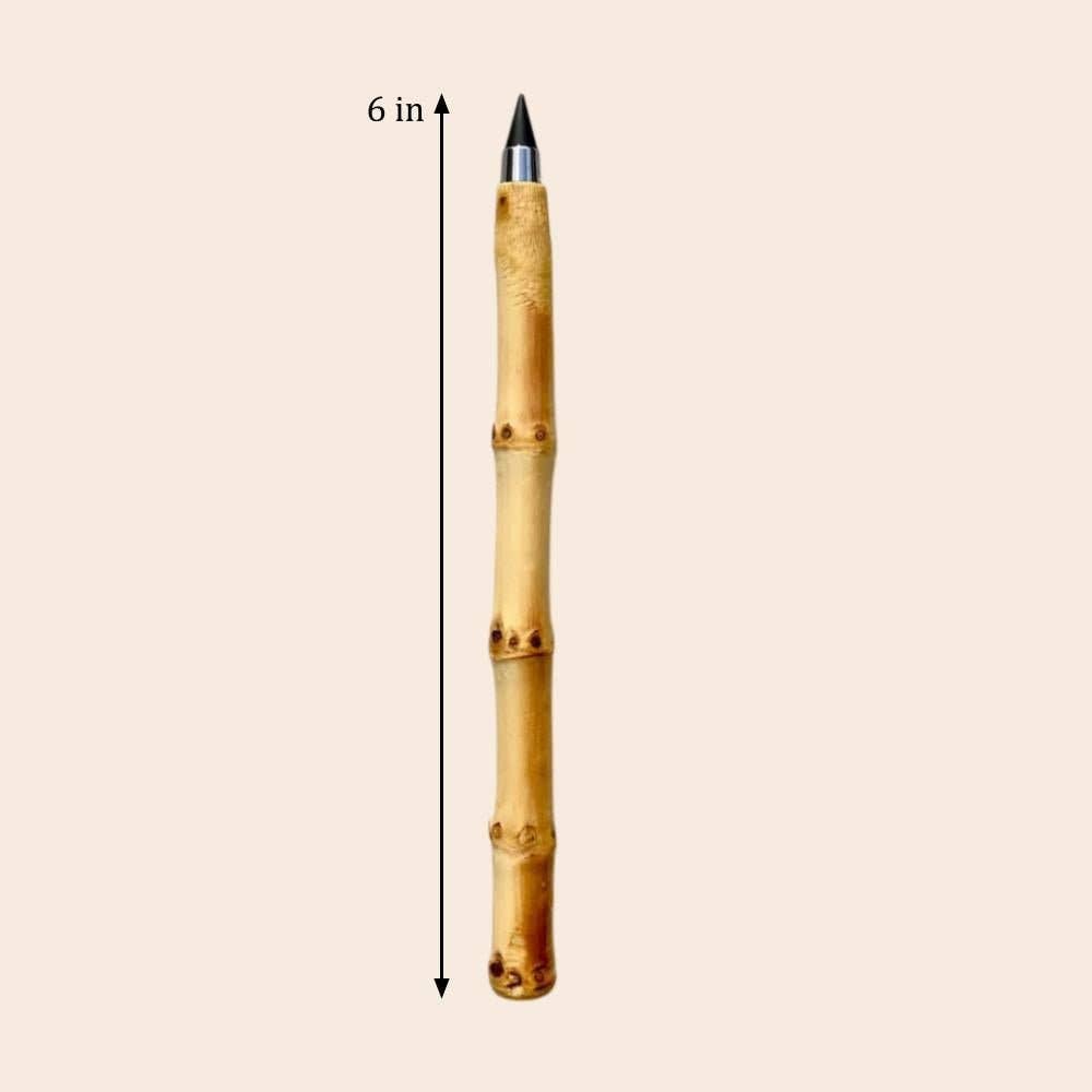 Bamboo Root Pencil | Never Ending Pencil
