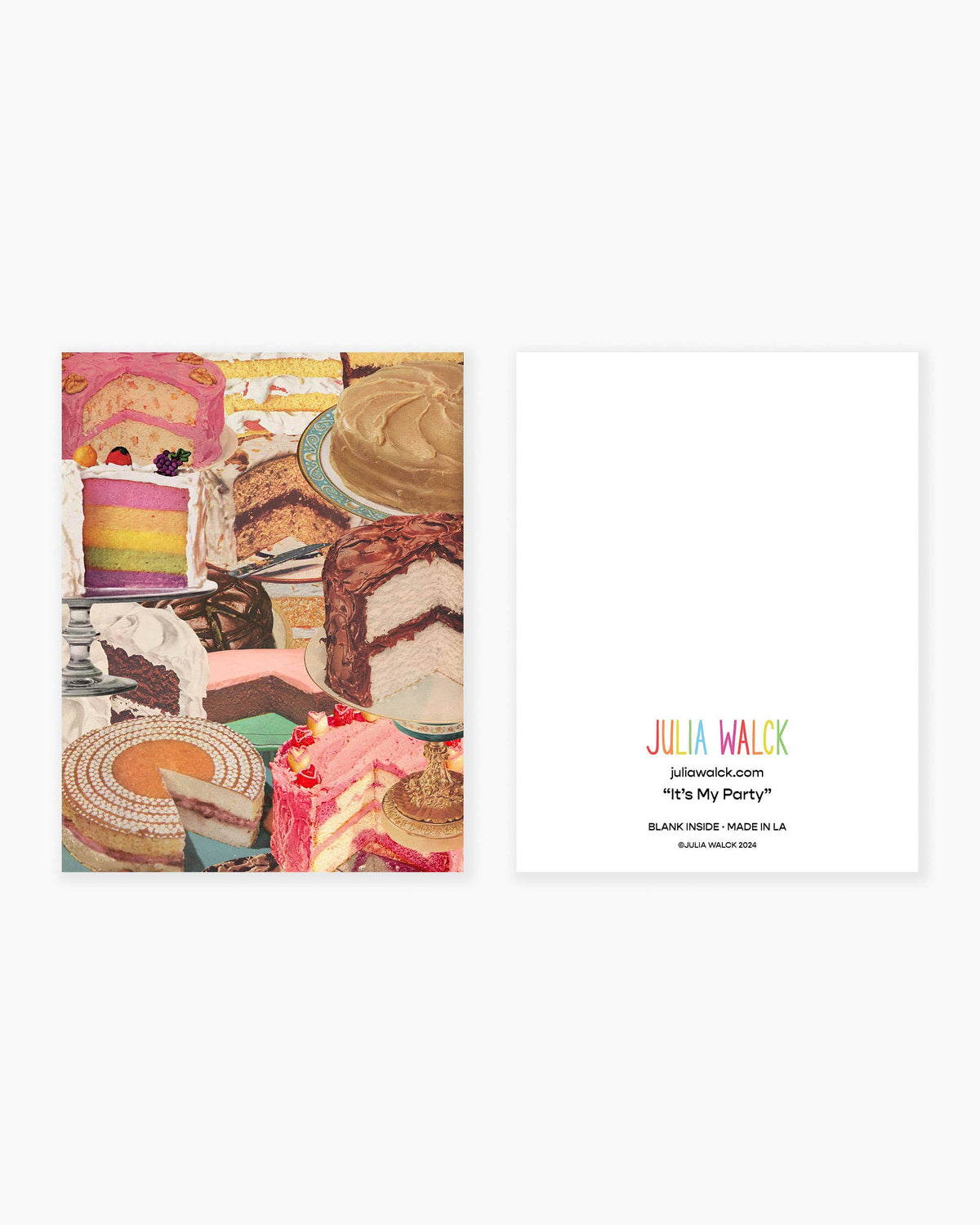 It's My Party Greeting Card