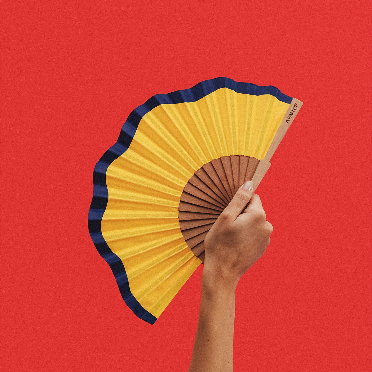 “Fluid Shapes” Fan (Mini)