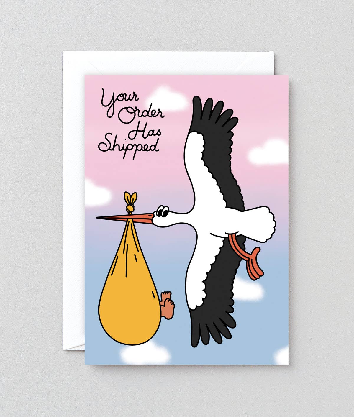Your Order Has Been Shipped Greetings Card