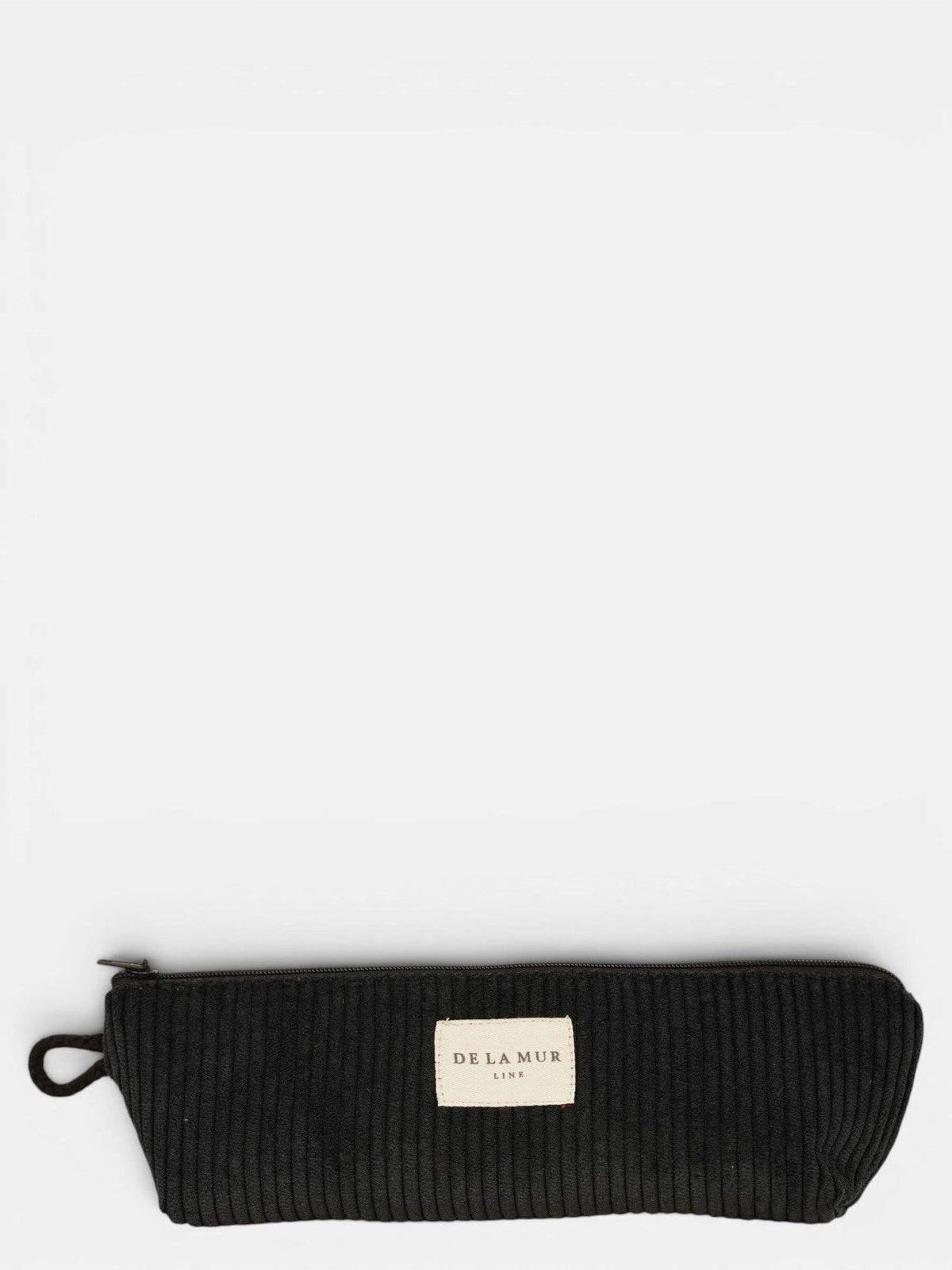 Corduroy Pencil Case – Black (Nit)