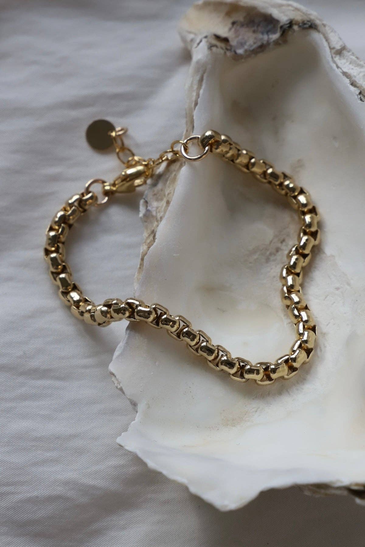 NOVA CHAIN BRACELET: GOLD