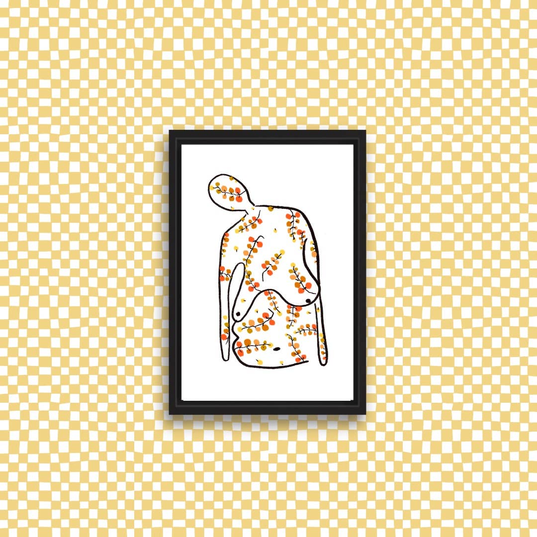 TOMATO SELF PORTRAIT Art Print 4x6