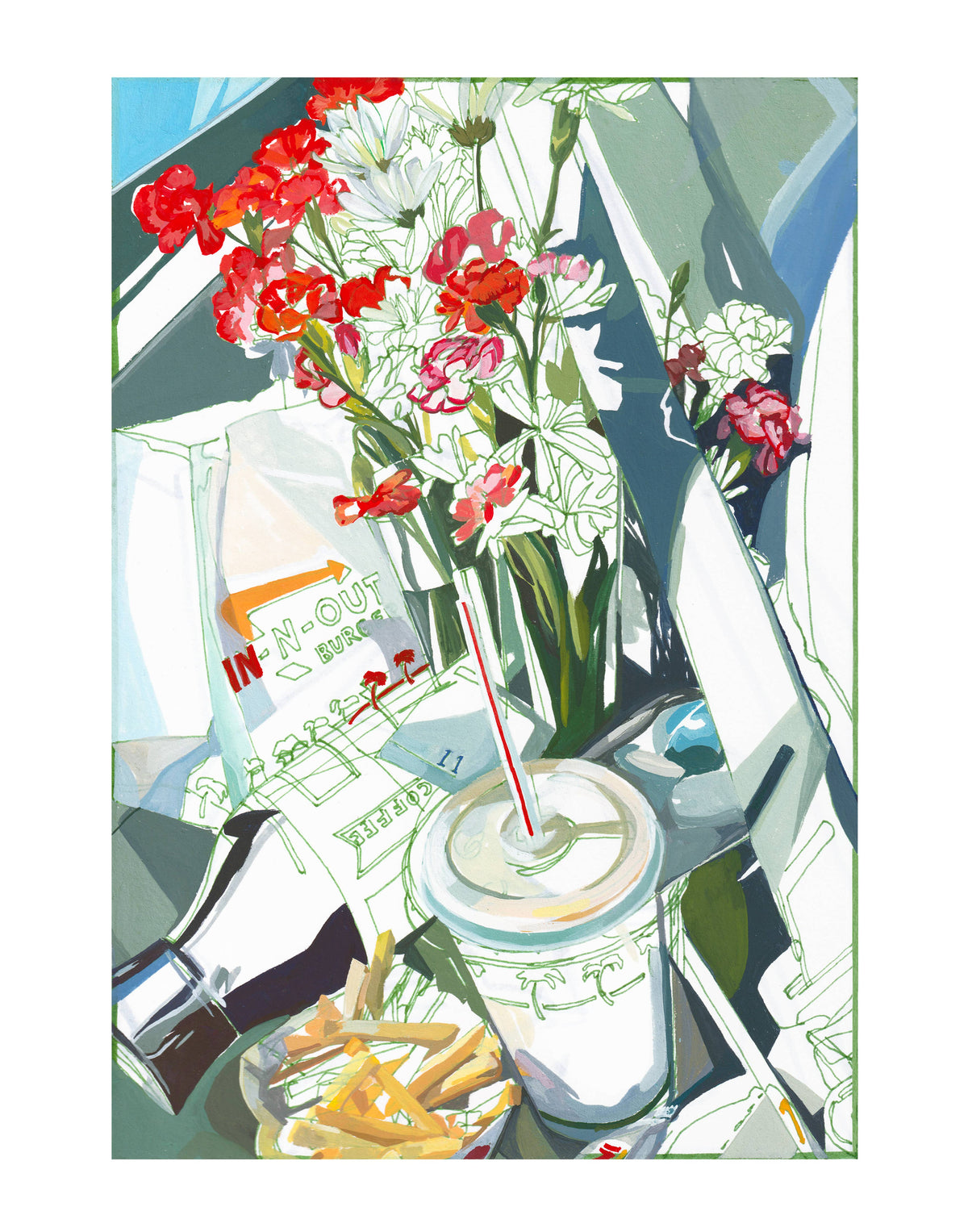 Road Trip with In N Out: 8x10