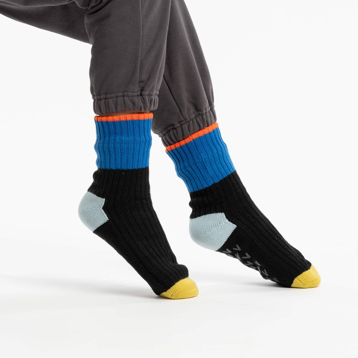 Minima House Socks: Black (S/M)