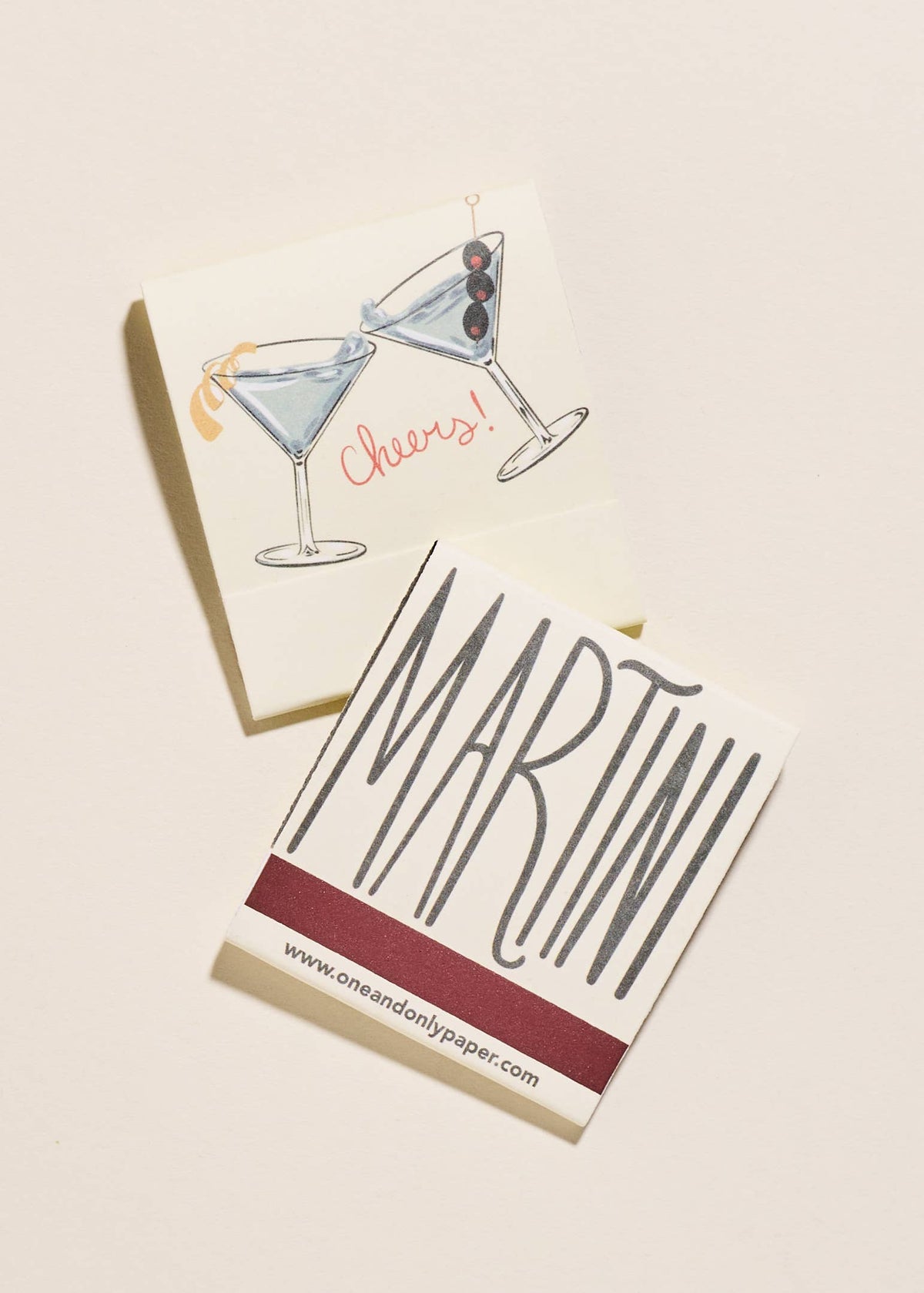 Martini Printed Matchbooks
