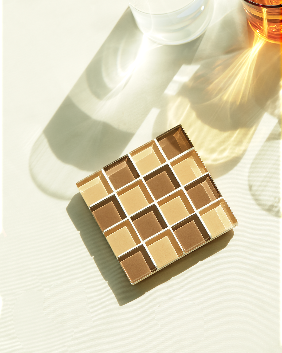 GLASS TILE COASTER - Vintage Love