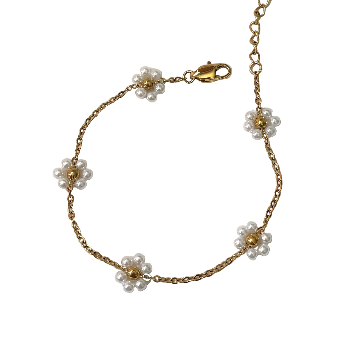 Pearl Flower Bracelet