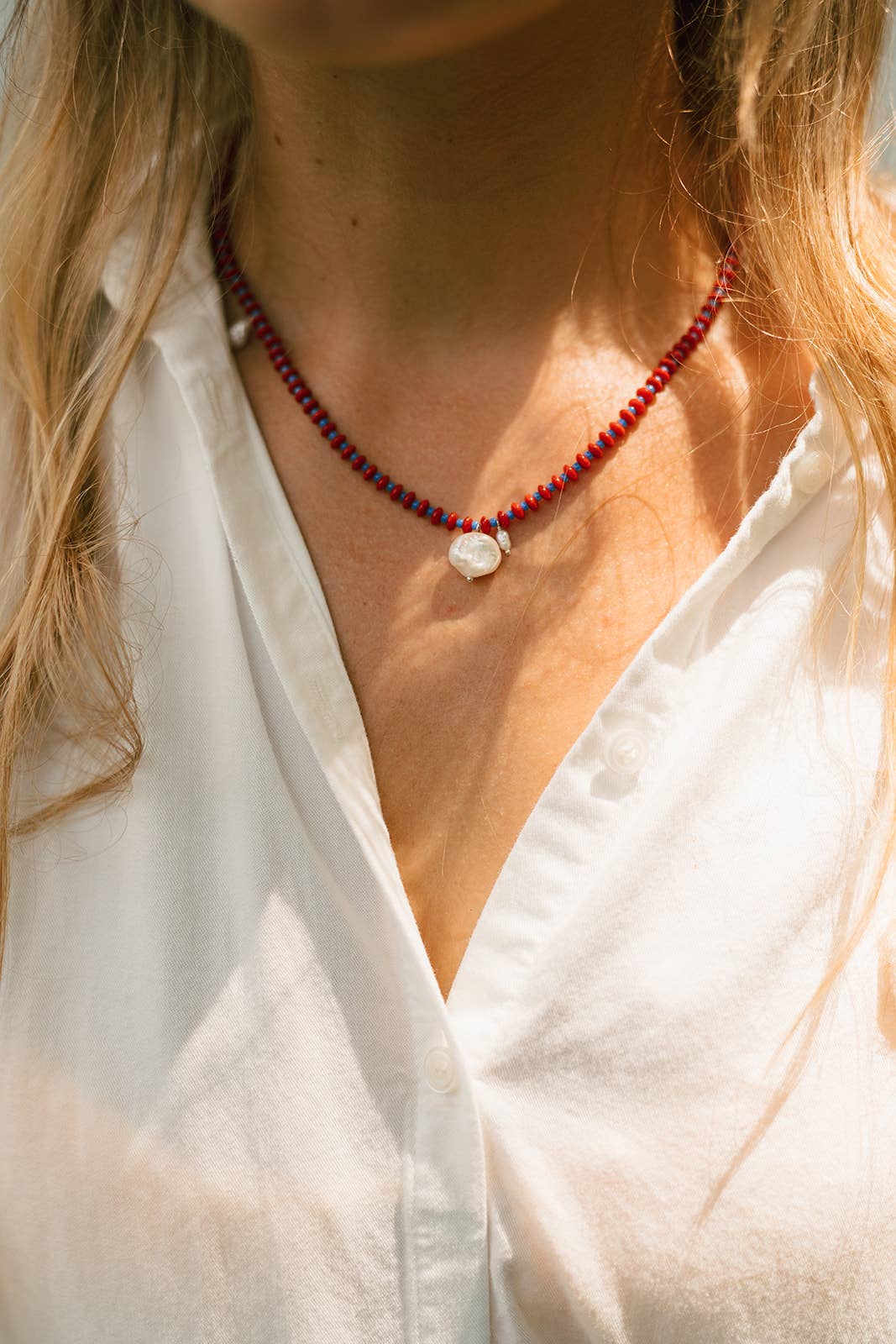 The Anni Necklace: 15&quot; / Gold Filled
