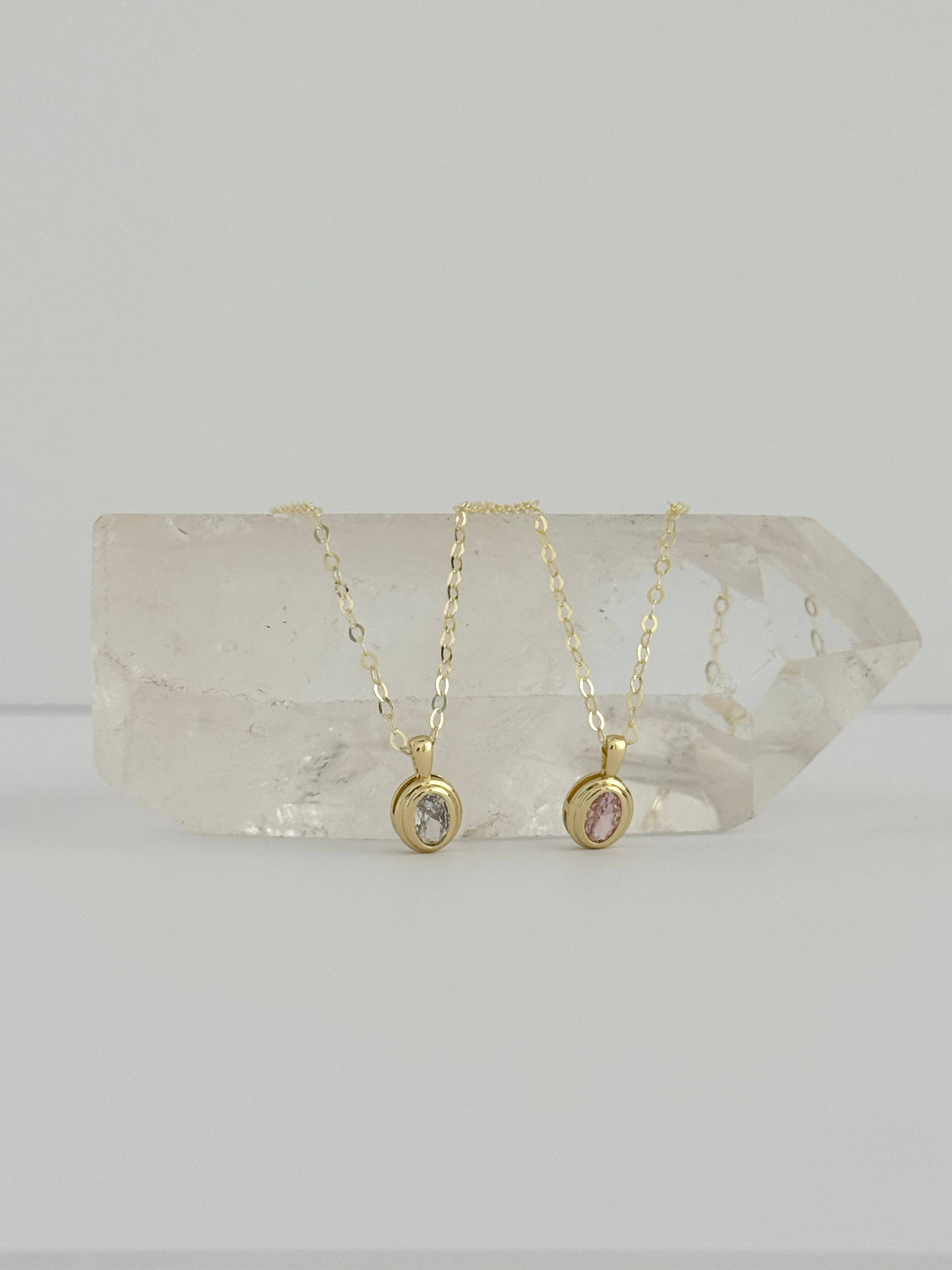 Cassia Necklace : Dusty Rose