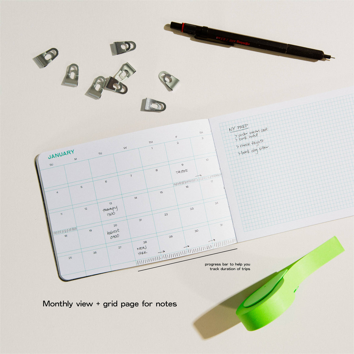 2026 Pocket Planner - Monthly & Weekly Planner