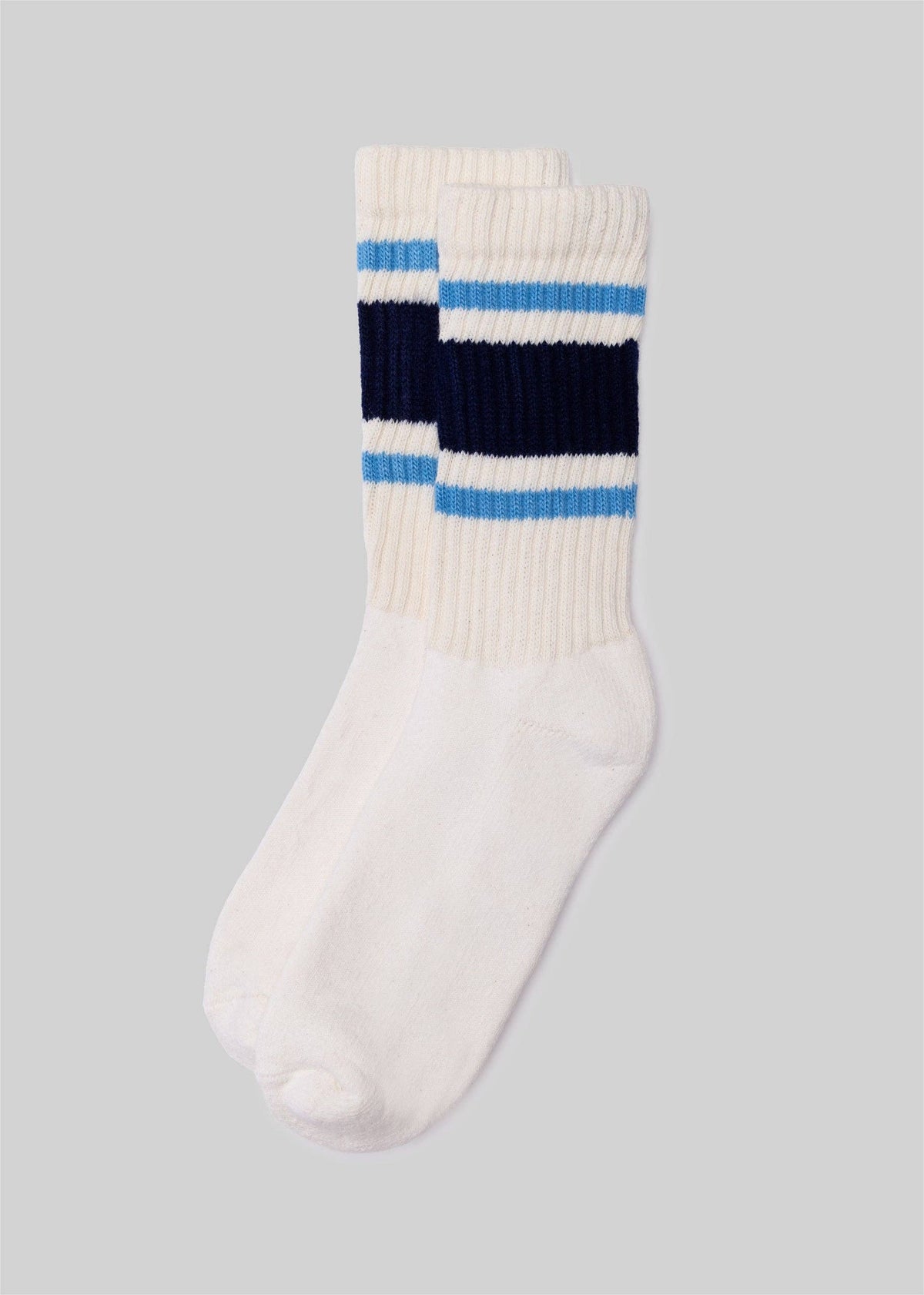 The Retro Stripe: Navy/Col. Blue