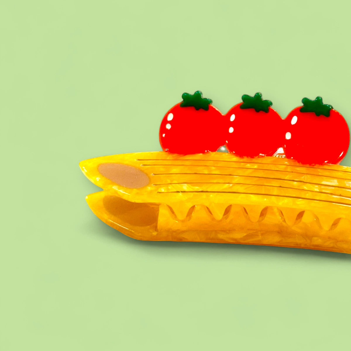 PENNE Tomato HAIR CLAW