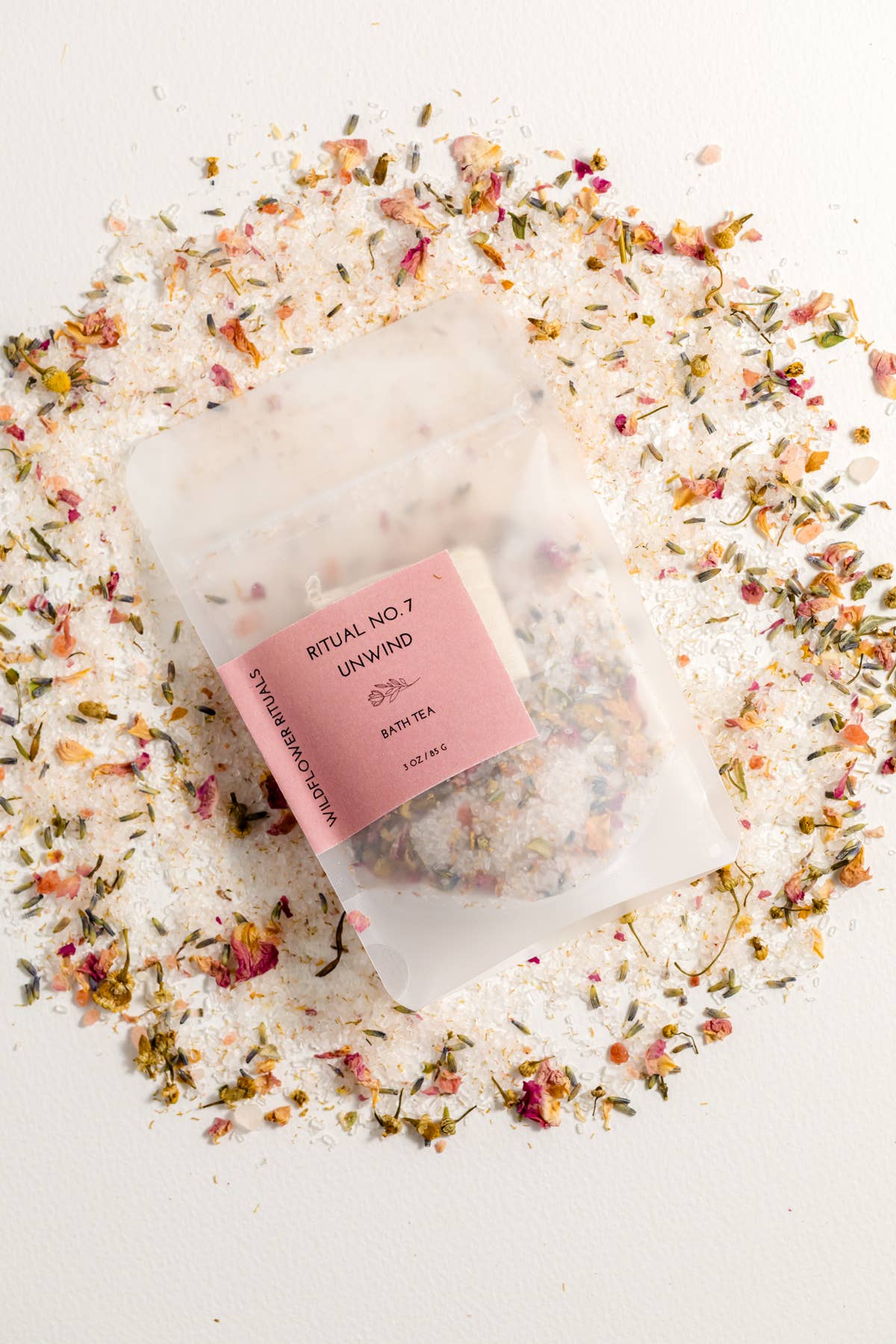 Ritual No. 7 Unwind Botanical Bath Tea - Vetiver Lavender