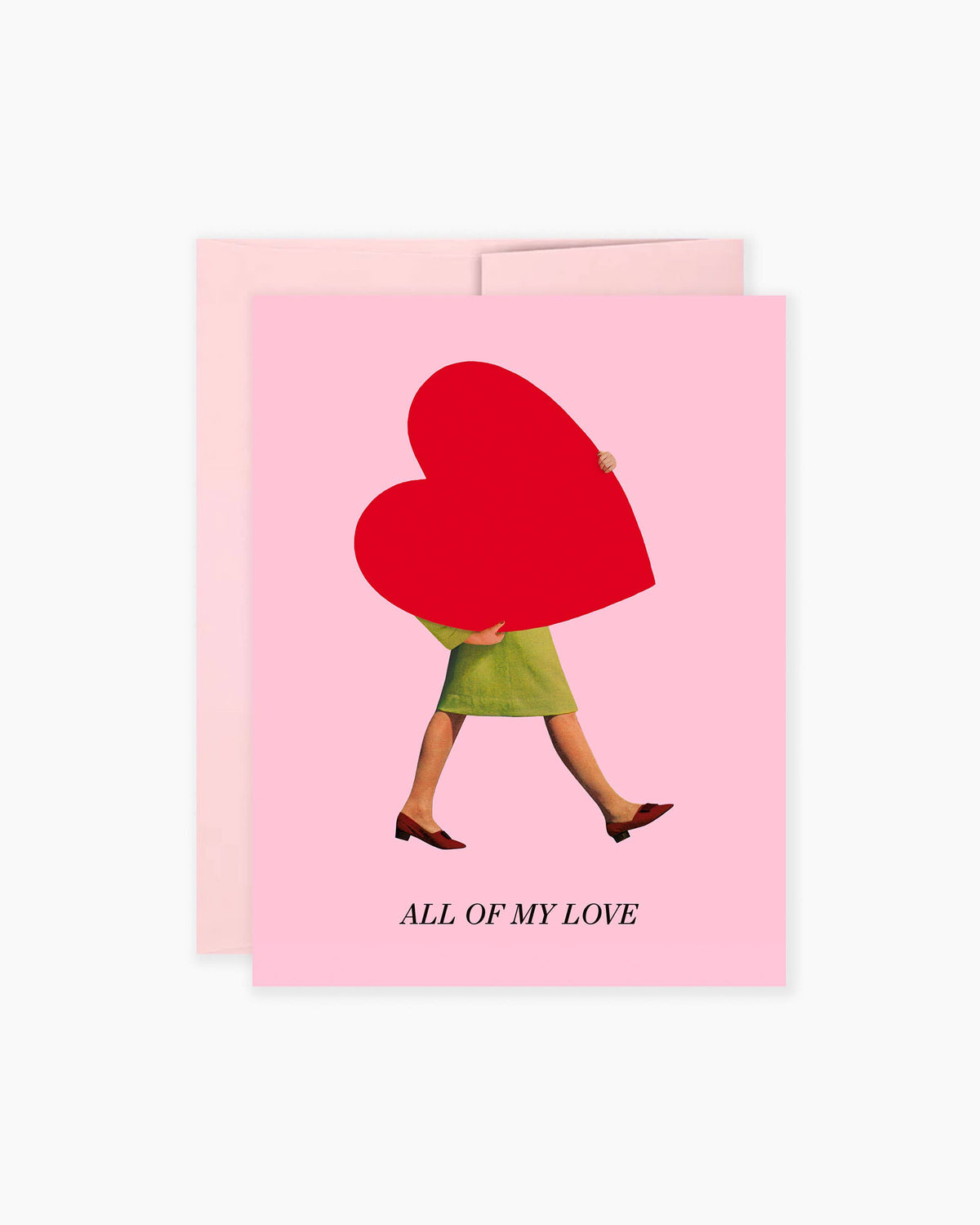 All of My Love Greeting Card