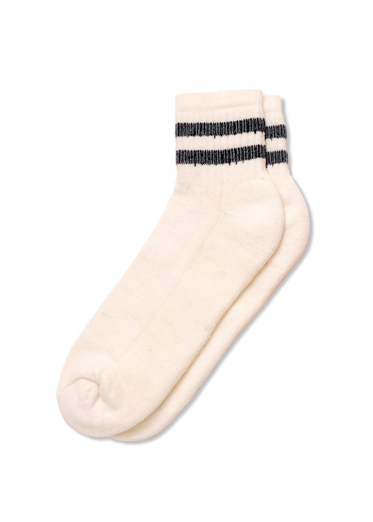 Merino Activity Quarter Crew: Natural / One Size