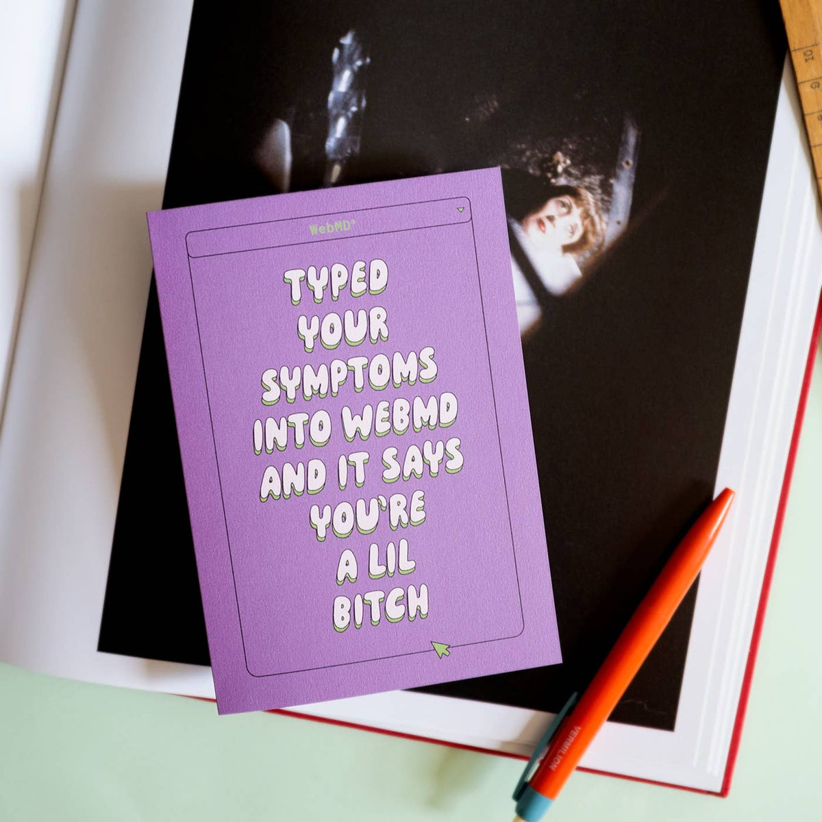 WebMD Funny Get Well Card: Bio Cello