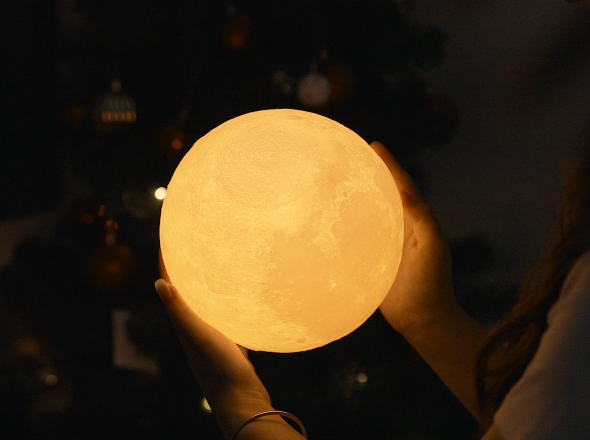 Smart LunaSpin Lamp: Mini