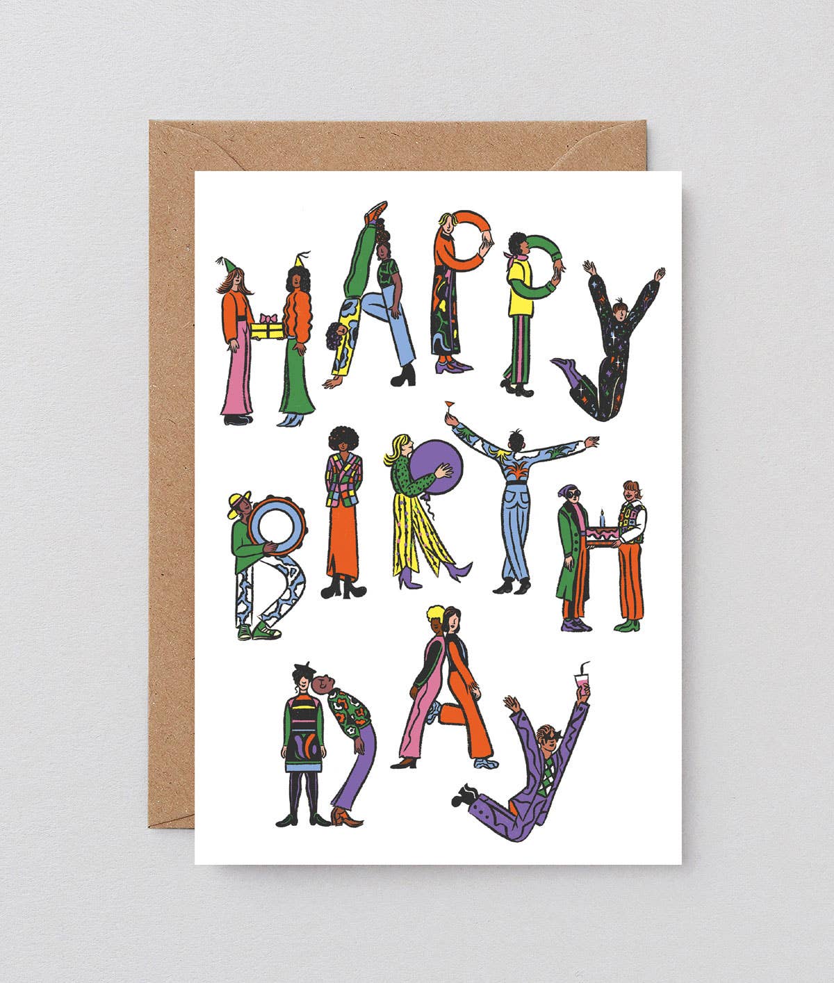 Happy Birthday People&#39; Greetings Card