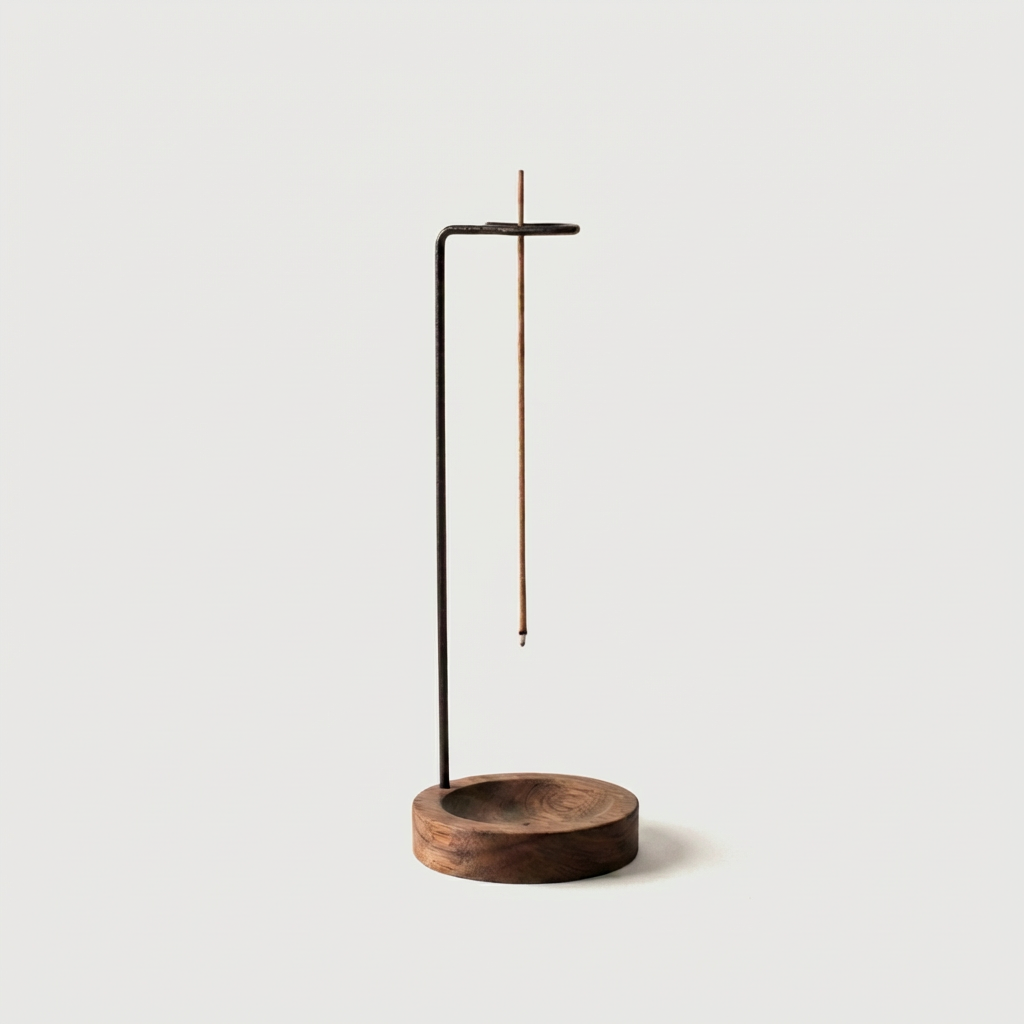 Kanso Suspended Incense Holder: Dark Wood