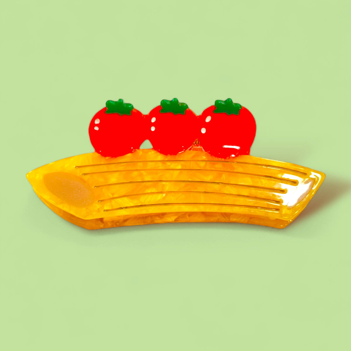 PENNE Tomato HAIR CLAW