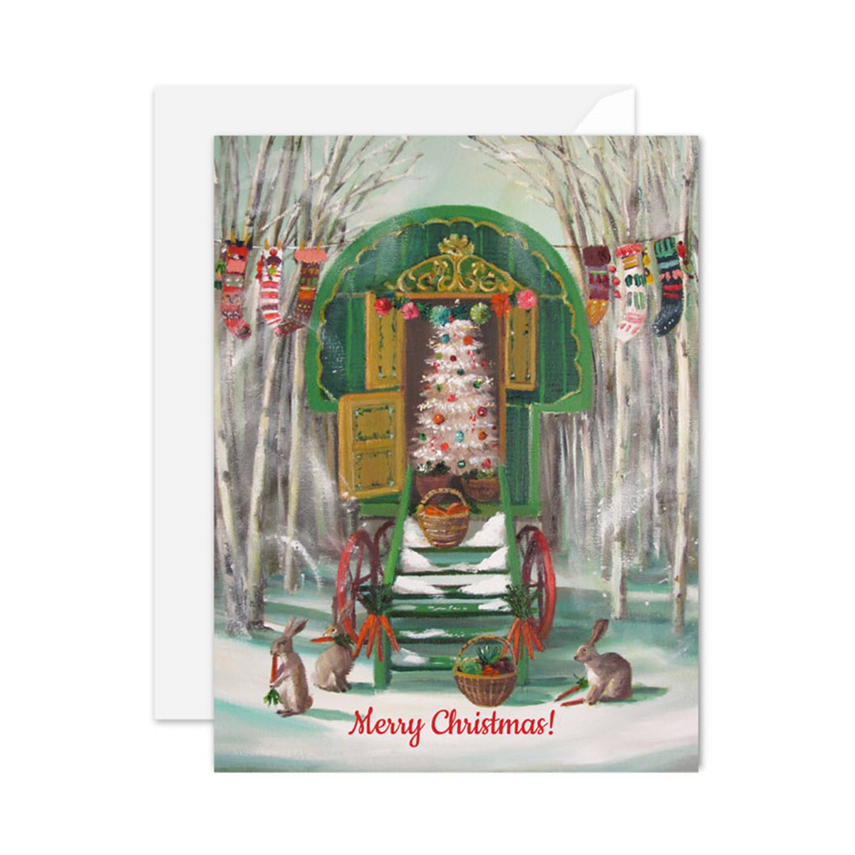 Christmas Caravan Card- Box Set of 8