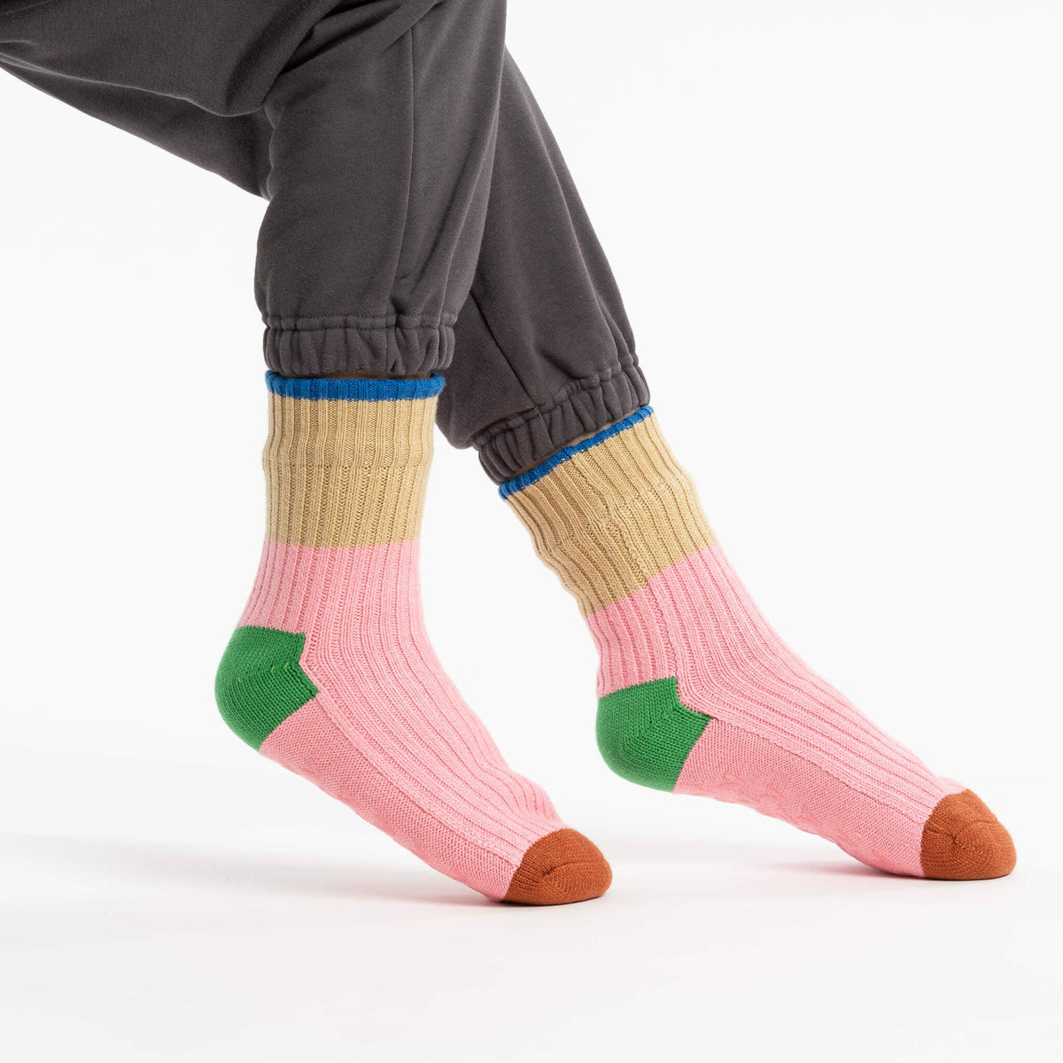 Minima House Socks: Pink (S/M)