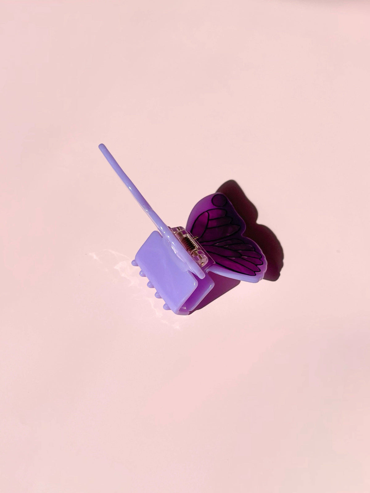 Butterfly Claw Clip // Cellulose Acetate: Tortoise