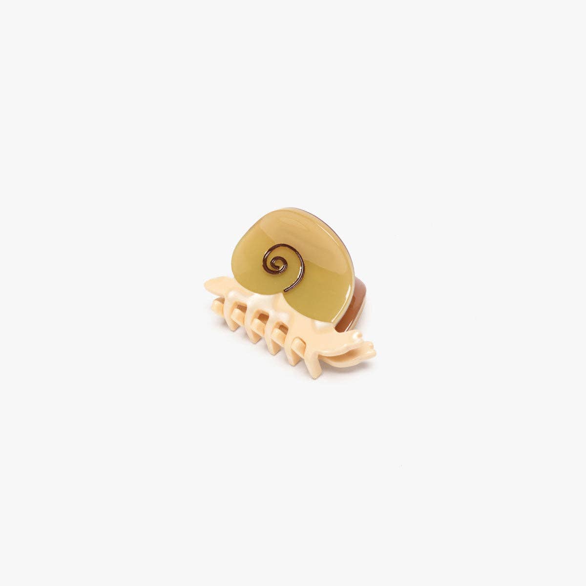 Snail Hair Claw: Sand Acetate (Mini)