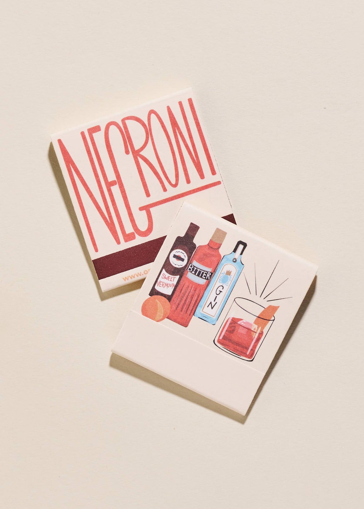 Negroni Printed Matchbook