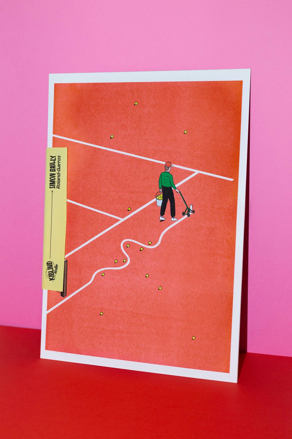A3 poster - Simon Bailly - Tennis