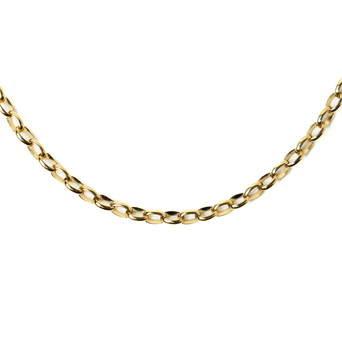 Waterproof Gold Chunky Link Chain