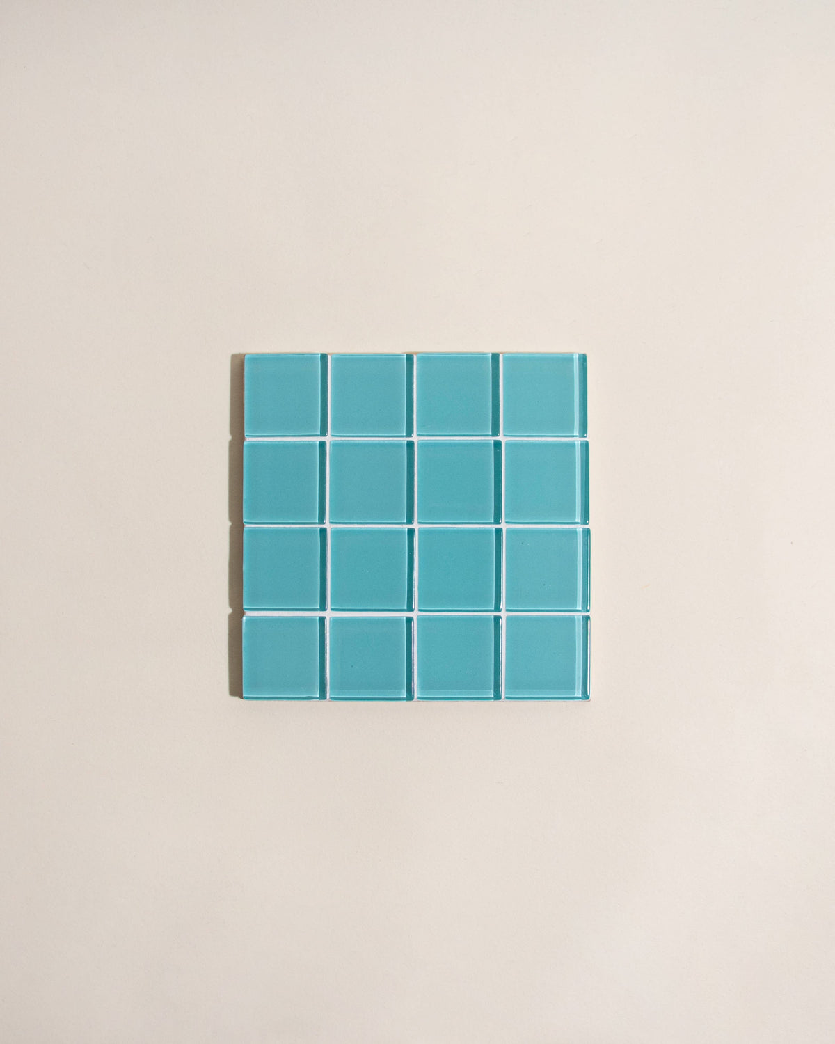 GLASS TILE COASTER - Breakfast at Tiffany&#39;s