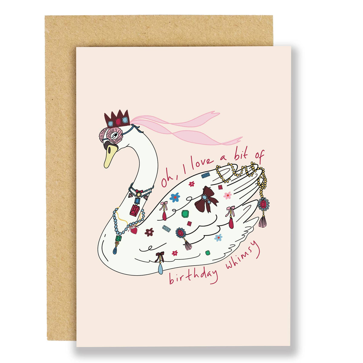 A bit of birthday whimsy, birthday greeting card