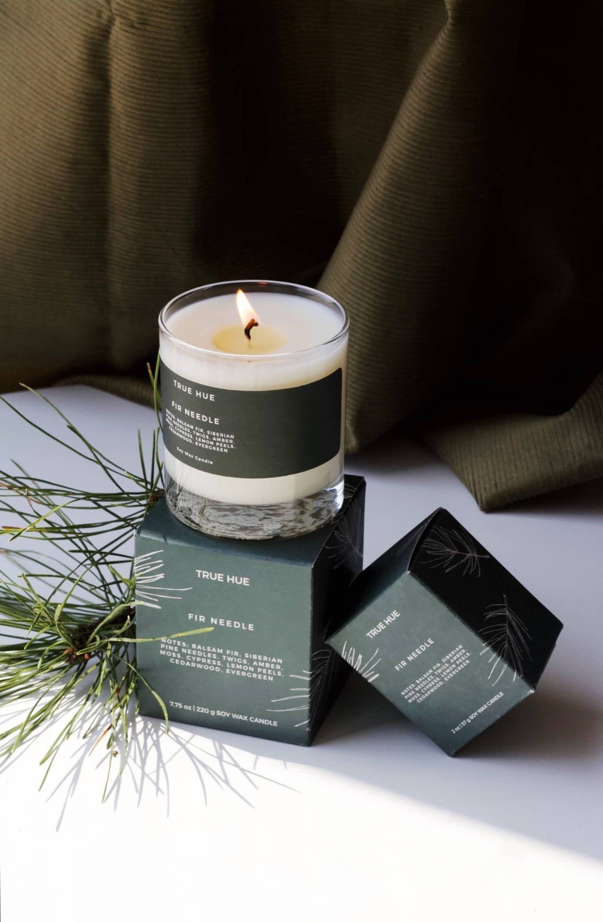 Fir Needle Mini Candle - HOLIDAY
