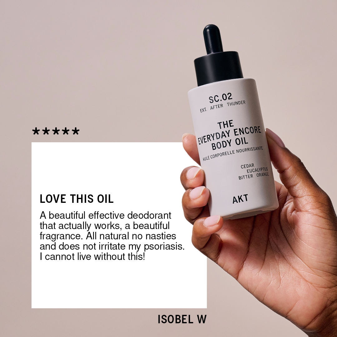 The Everyday Encore Body Oil: SC.02 AFTER THUNDER